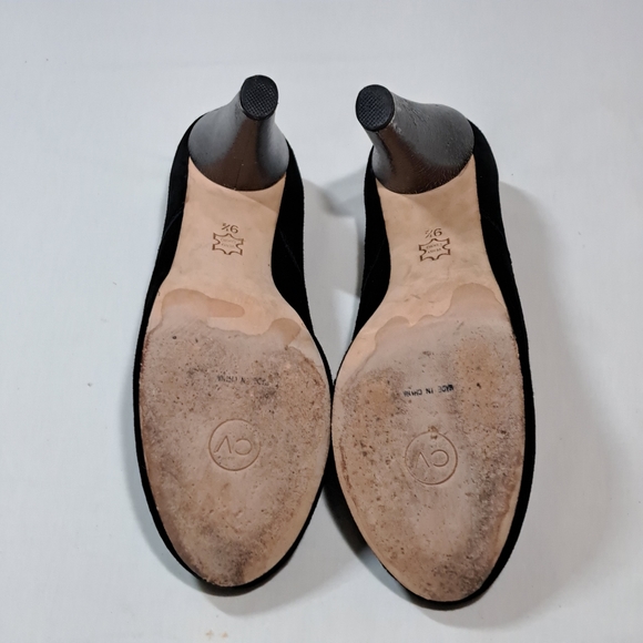 Cynthia Vincent Oxford style Ankle Booties Size 9.5 - Picture 2 of 4